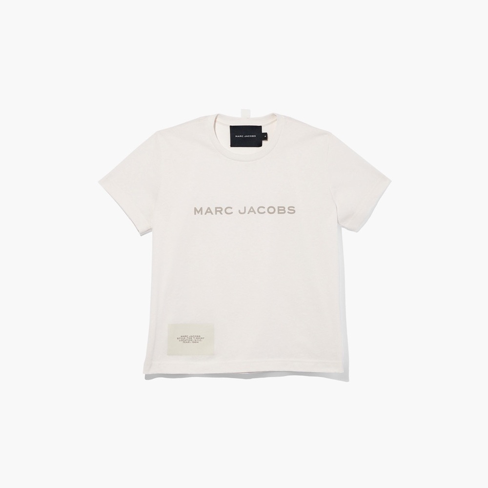 Unworn with tags: Marc Jacobs Tshirt: Chalk